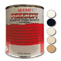 Мраморная шпатлевка Akemi Poly-soft 1.65 кг., Белая 10151 Мраморная шпатлевка Akemi Poly-soft 1.65 кг., Белая 10151