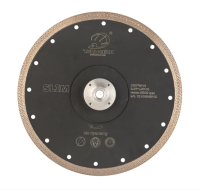 Диск алмазный отрезной турбо с фланцем SLIM 230*M14*2,0 мм гранит сухой рез TECH-NICK Диск алмазный отрезной турбо с фланцем SLIM 230*M14*2,0 мм гранит сухой рез TECH-NICK