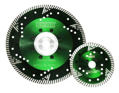 Алмазный отрезной диск EHWA серия TYPHOON (ТАЙФУН) PRE D230/22.2 Алмазный отрезной диск EHWA серия TYPHOON (ТАЙФУН) PRE D230/22.2
